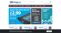 Desktop Screenshot of cheapvps.co.uk